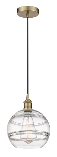 Edison Mini Pendant Antique Brass 10 Inch