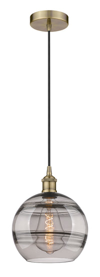 Edison Mini Pendant Antique Brass 10 Inch
