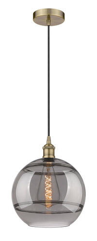 Edison Mini Pendant Antique Brass Cast Brass