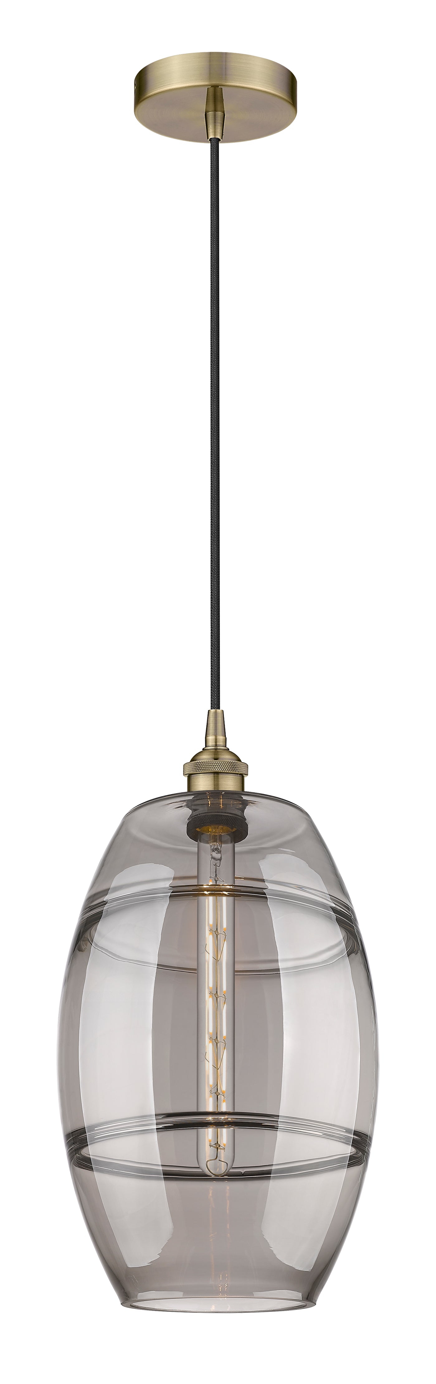 Edison Mini Pendant Antique Brass Finish