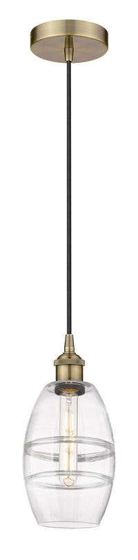 Edison Mini Pendant Antique Brass Finish