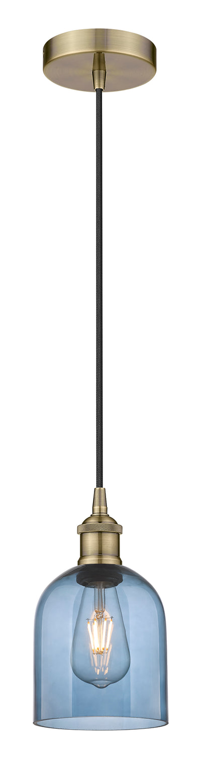 Edison Mini Pendant Antique Brass Finish