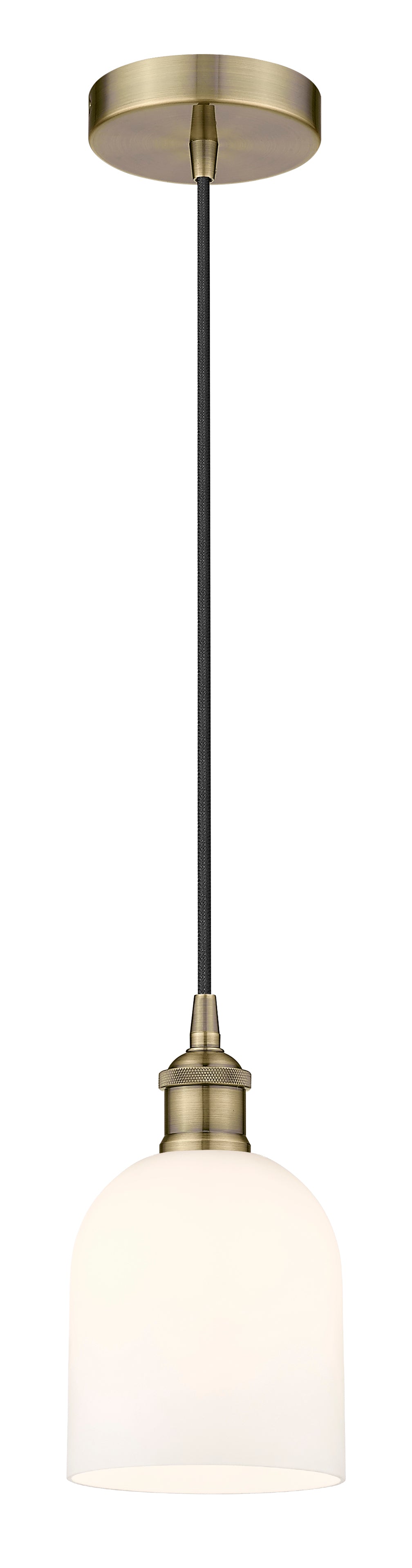 Edison Mini Pendant Antique Brass Finish