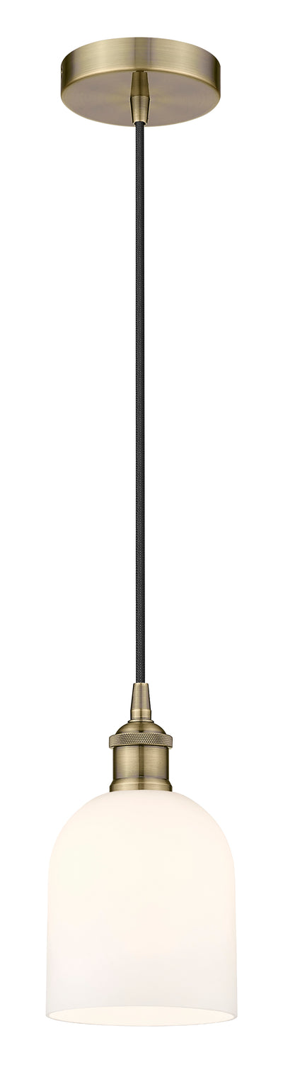 Edison Mini Pendant Antique Brass Finish