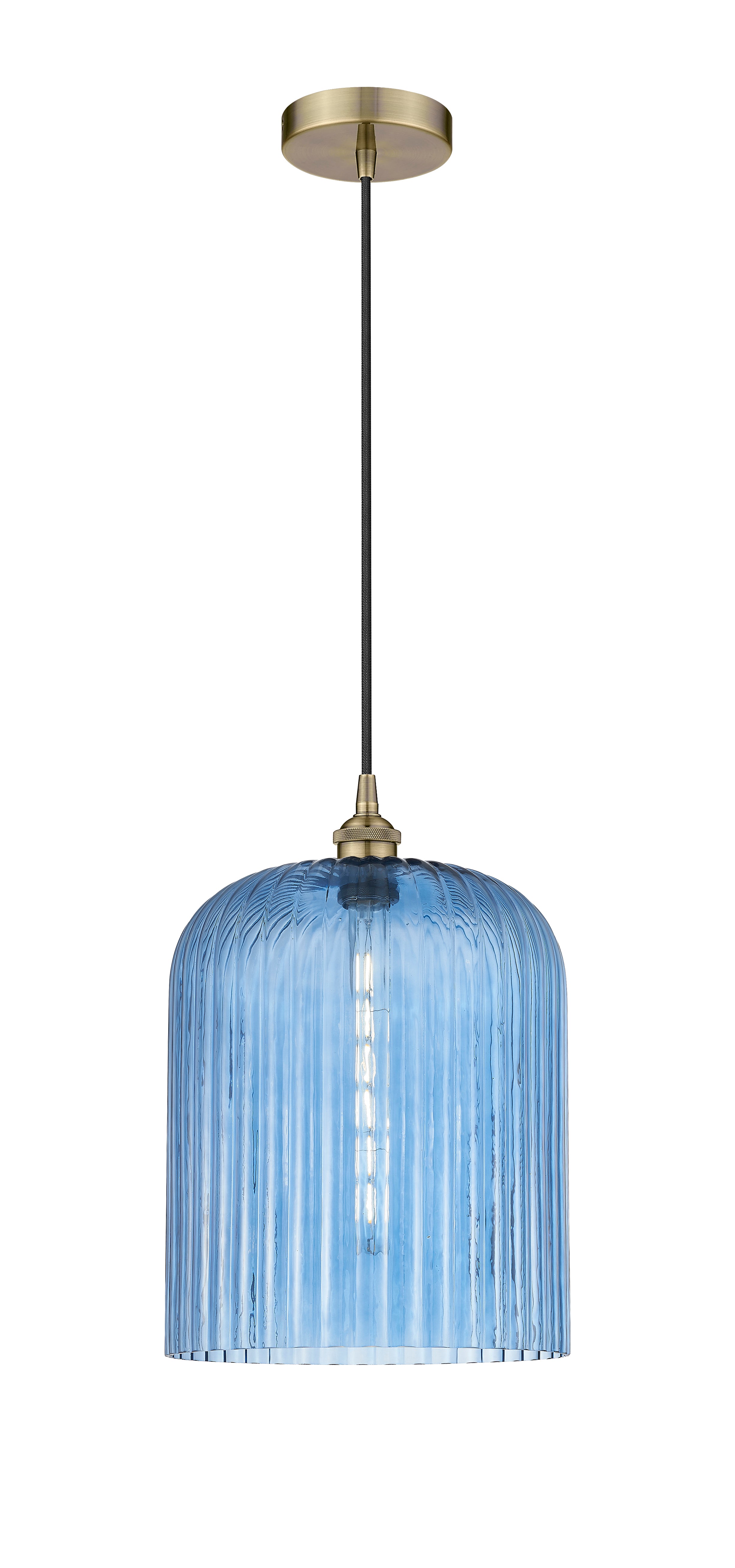 Edison Mini Pendant Antique Brass Finish