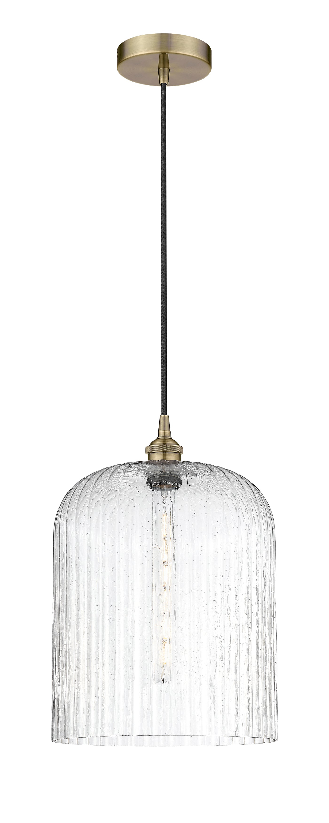 Edison Mini Pendant Antique Brass Finish