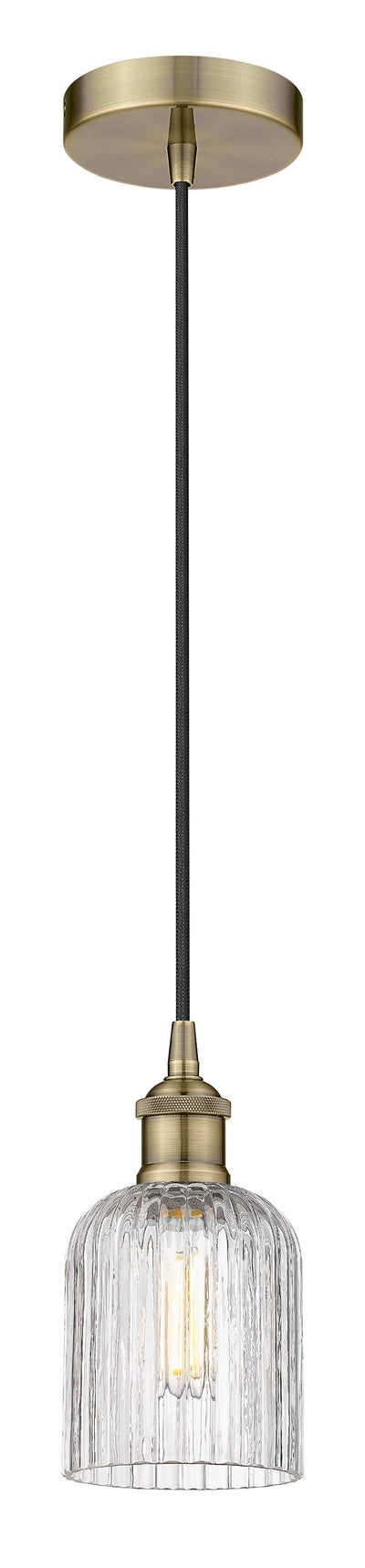 Edison Mini Pendant Antique Brass Dimmable