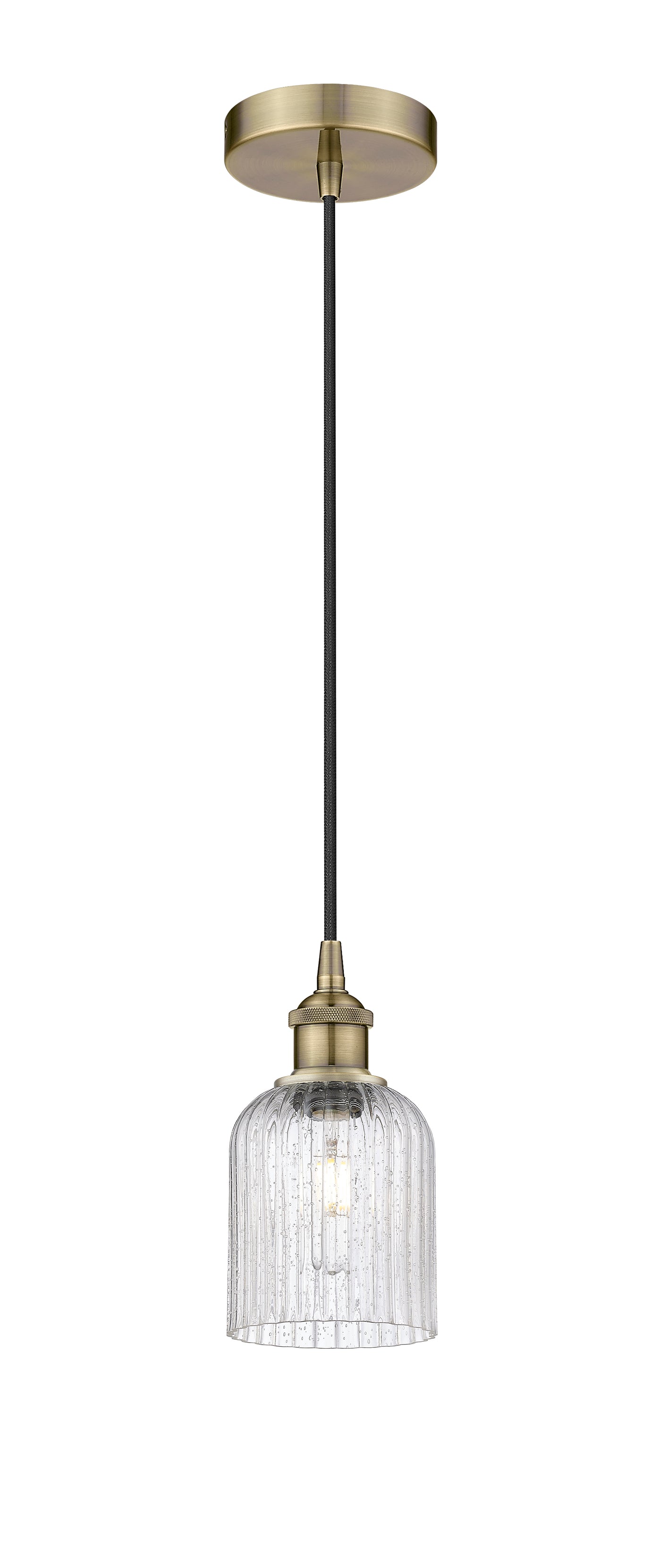 Edison Mini Pendant Antique Brass Dimmable