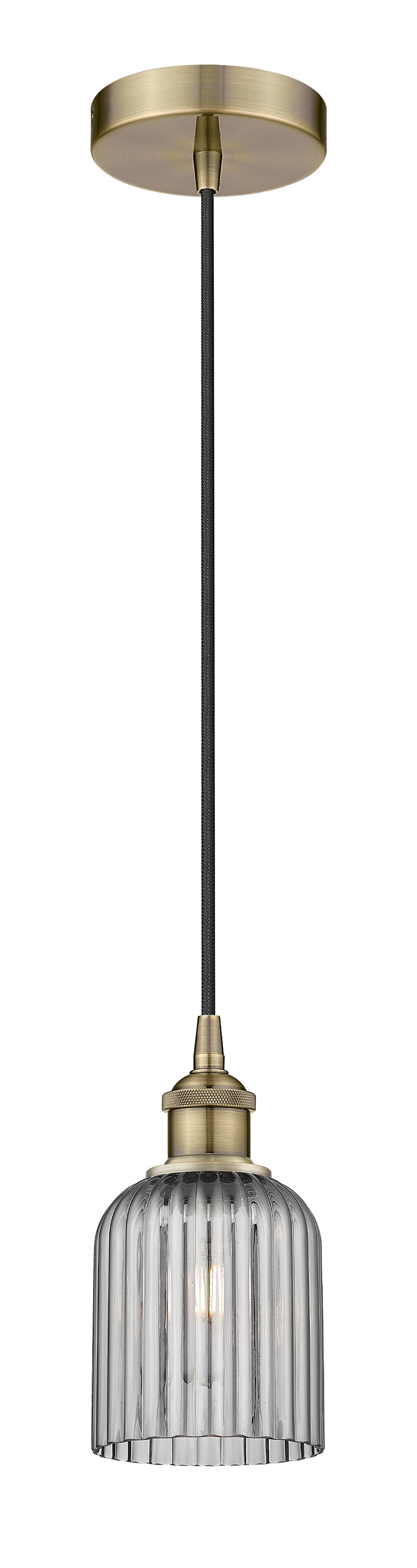 Edison Mini Pendant Antique Brass Dimmable