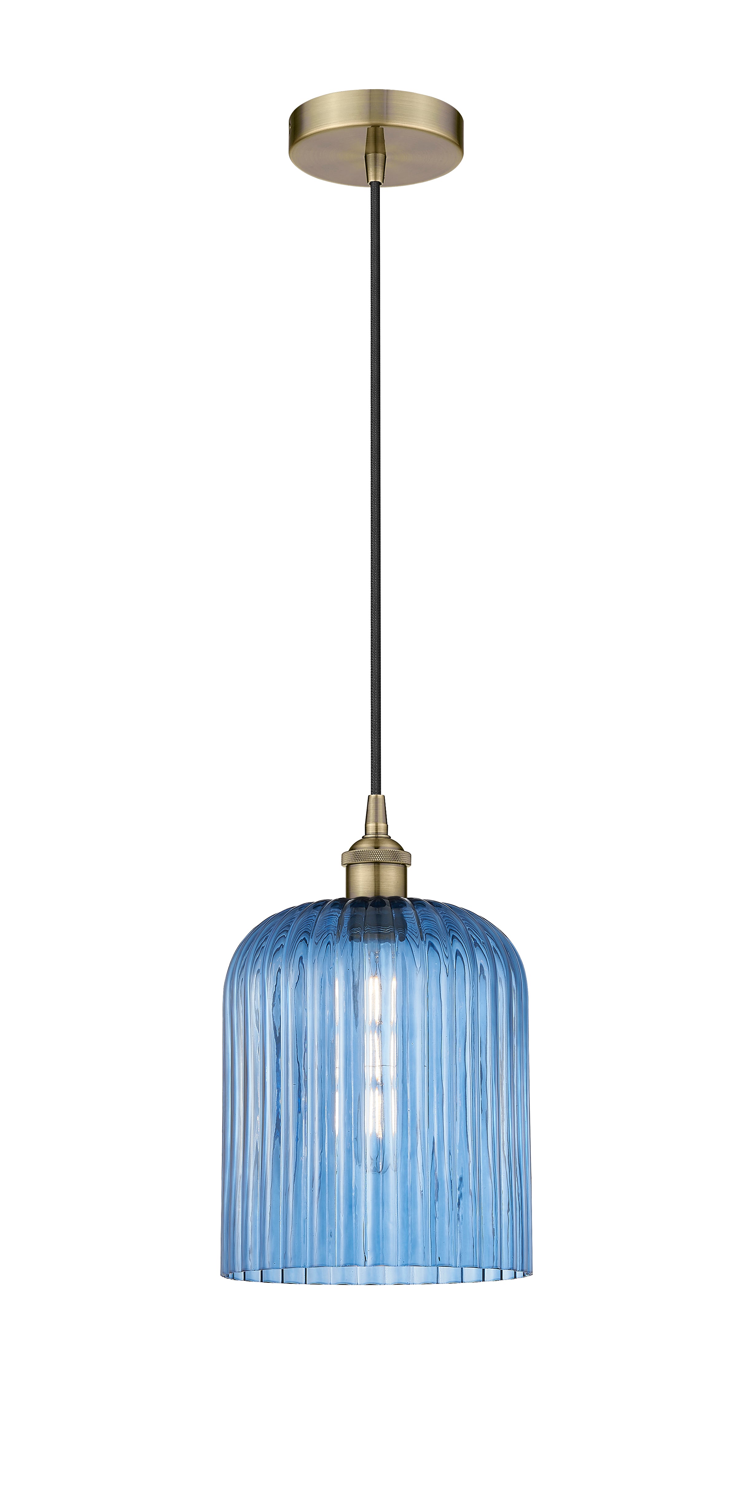 Edison Mini Pendant Antique Brass Finish