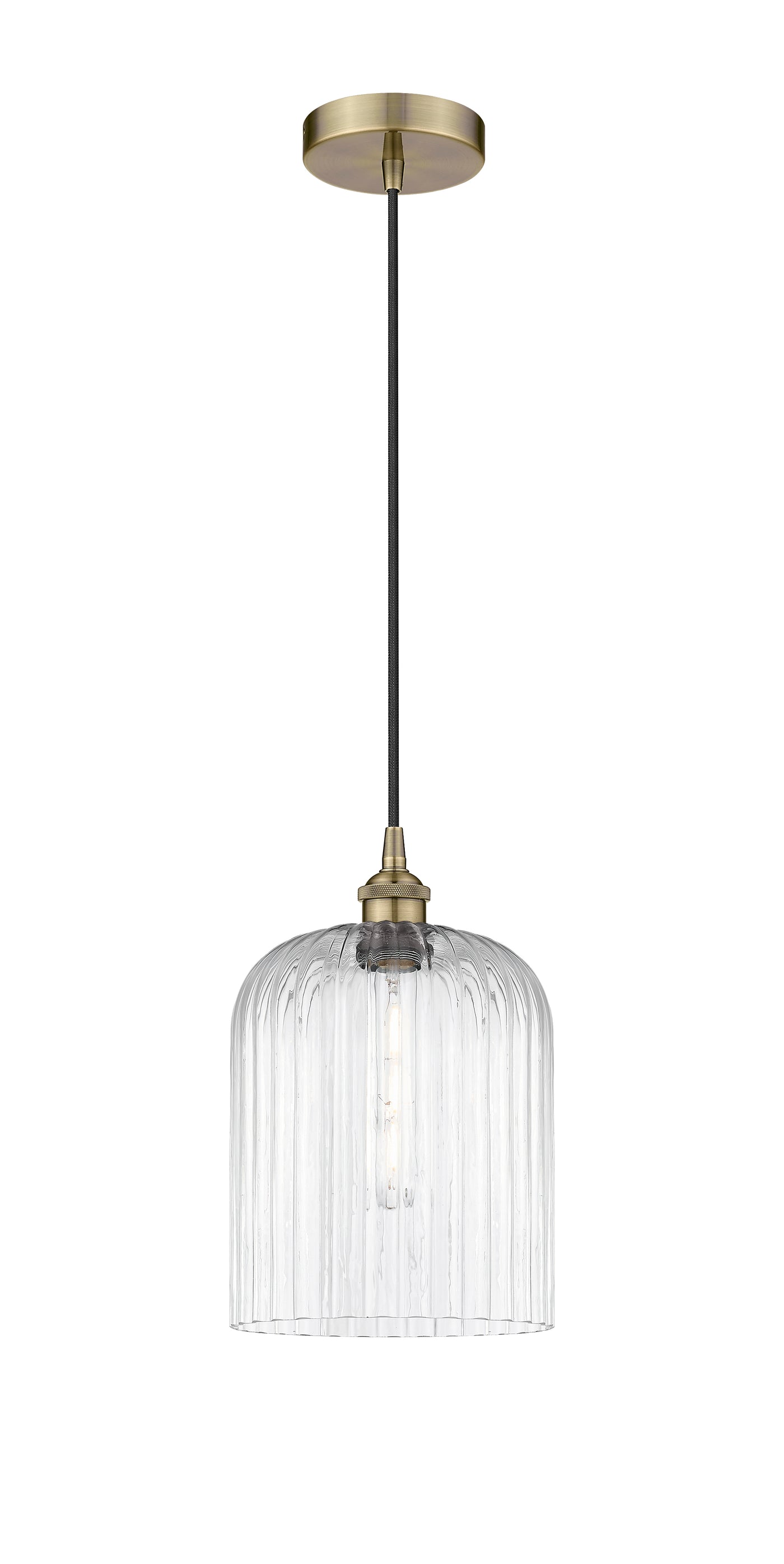 Edison Mini Pendant Antique Brass Finish