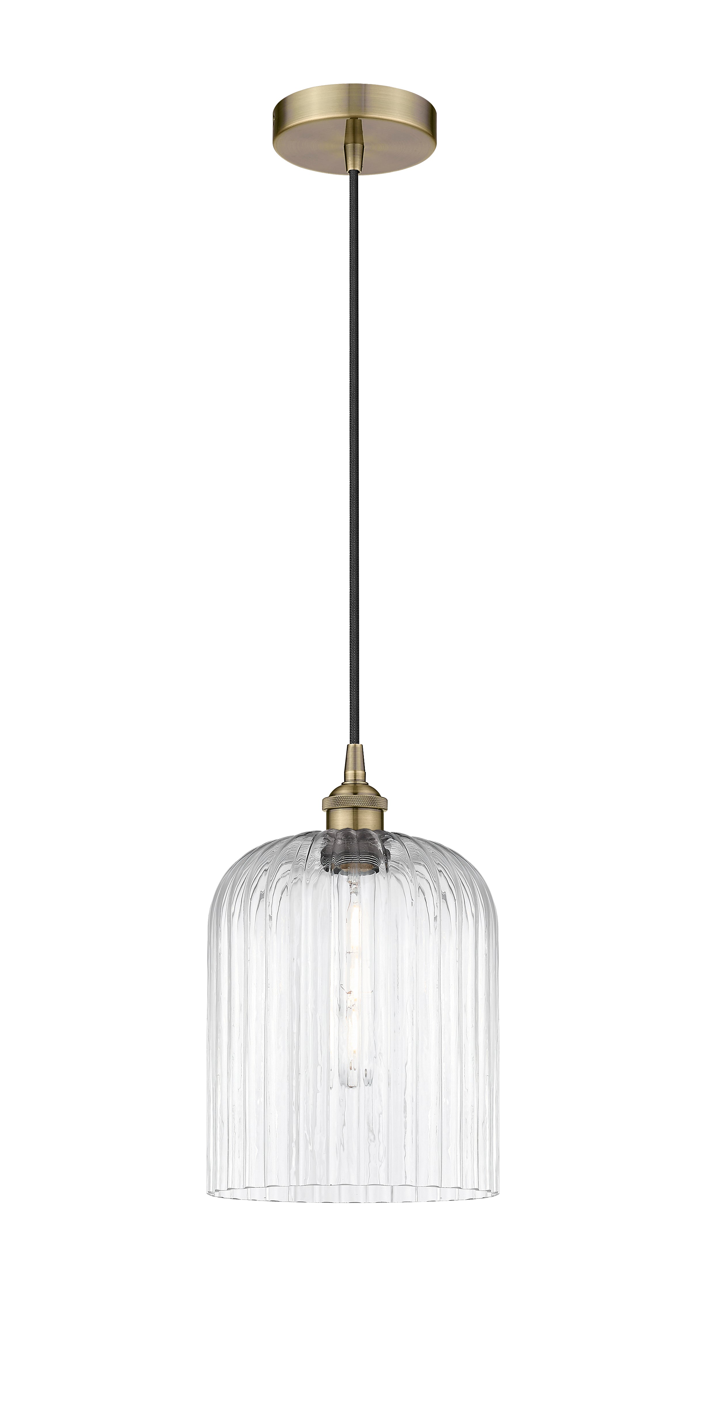 Edison Mini Pendant Antique Brass Finish