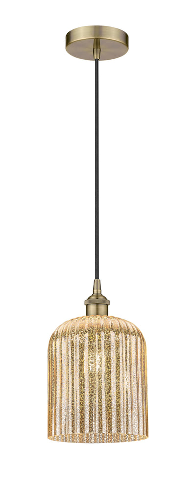 Edison Mini Pendant Antique Brass Finish