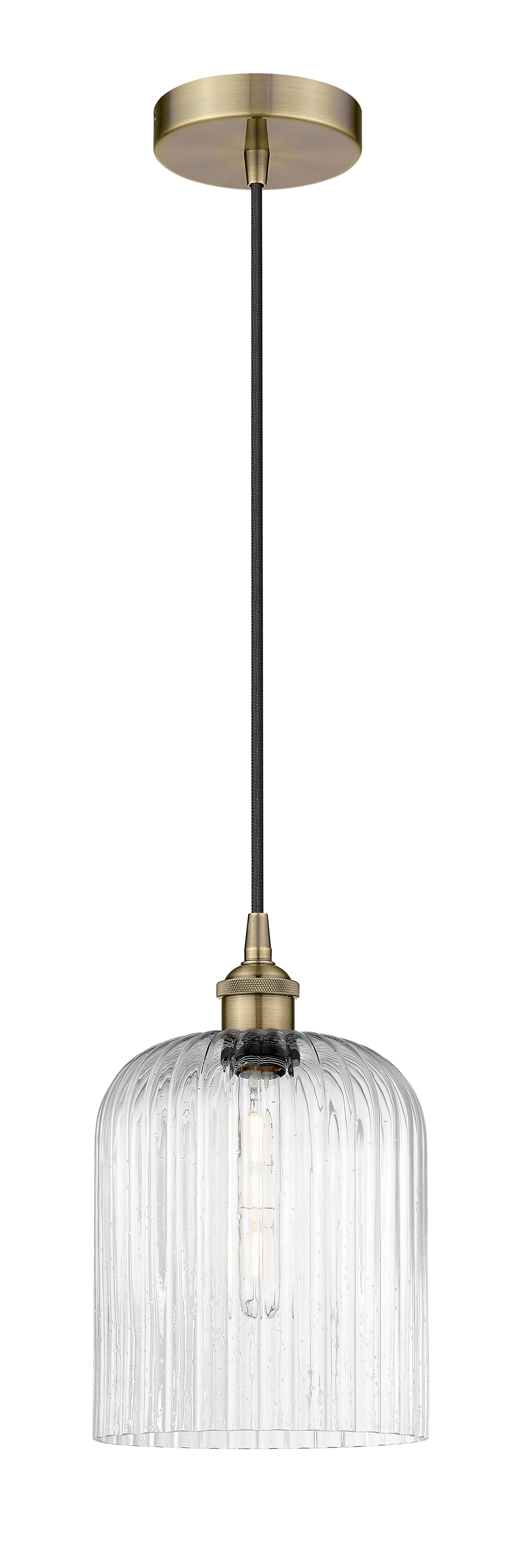 Edison Mini Pendant Antique Brass Finish