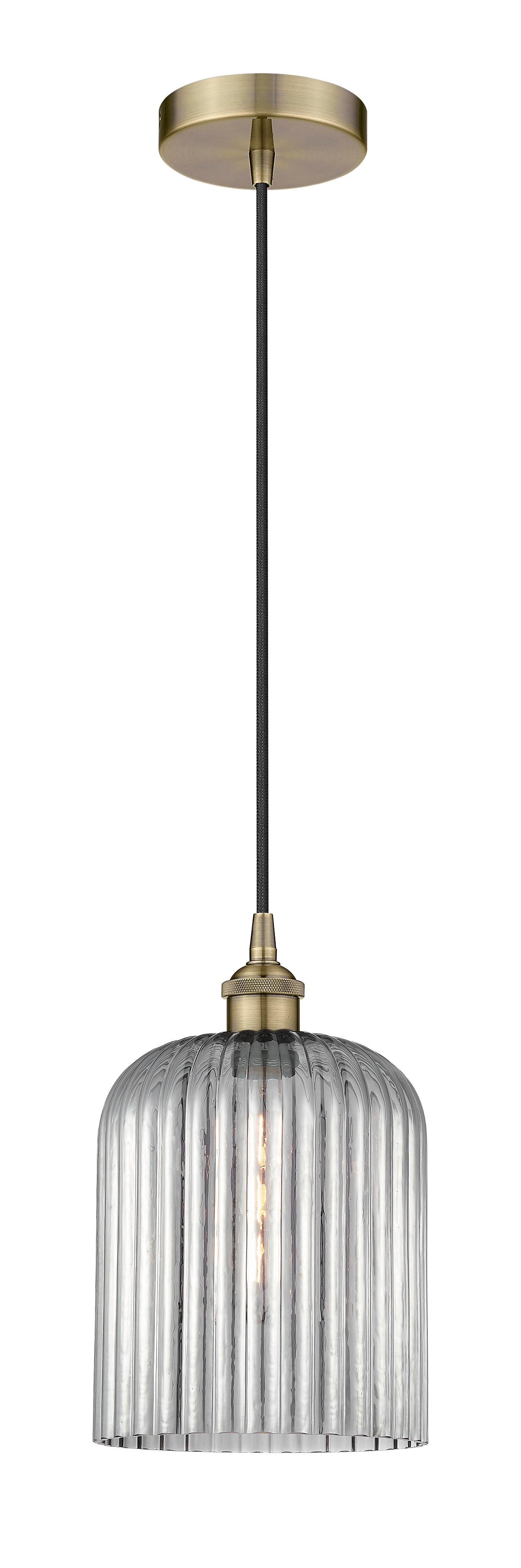 Edison Mini Pendant Antique Brass Finish