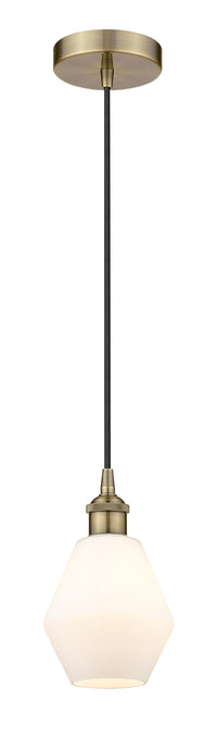 Edison Mini Pendant Antique Brass Finish