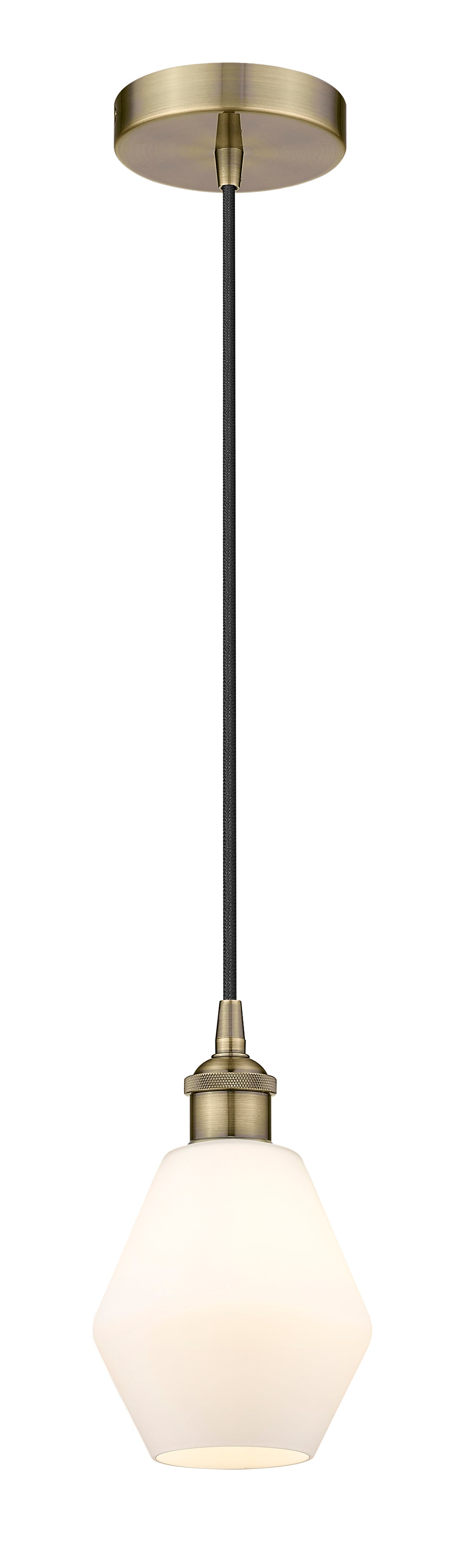 Edison Mini Pendant Antique Brass Dimmable