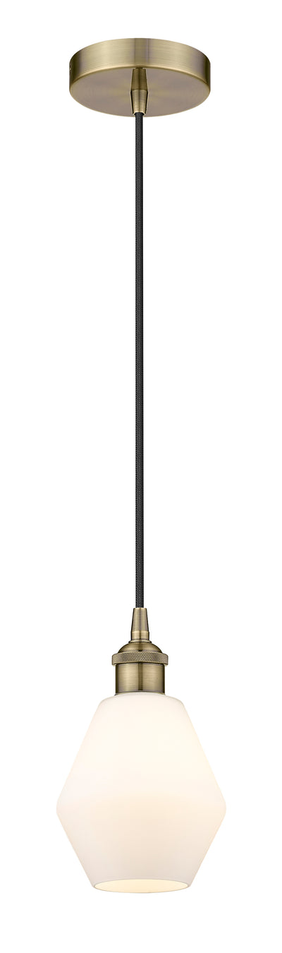 Edison Mini Pendant Antique Brass Dimmable