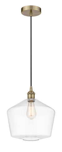 Edison Mini Pendant Antique Brass Finish