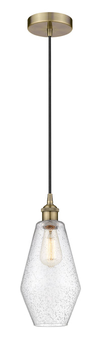 Edison Mini Pendant Antique Brass Finish