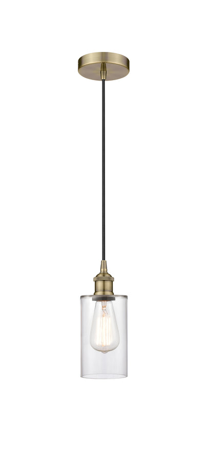 Edison Mini Pendant Antique Brass Finish