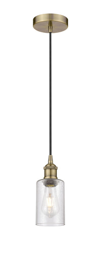 Edison Mini Pendant Cast Brass Antique