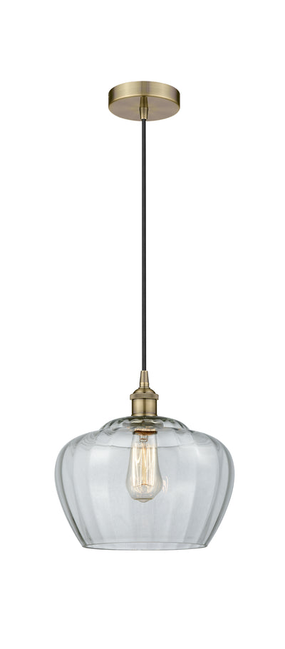 Edison Mini Pendant Antique Brass Cast