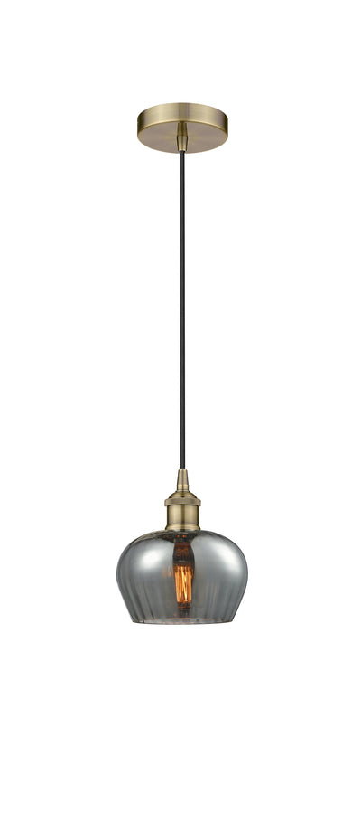Edison Mini Pendant Antique Brass Finish