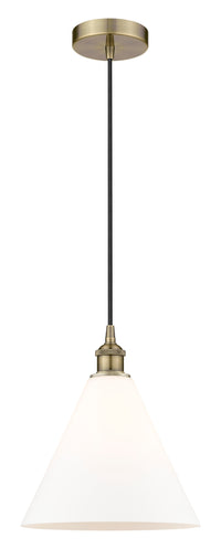Edison Mini Pendant Antique Brass Glass