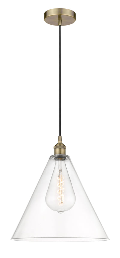 Edison Mini Pendant Antique Brass