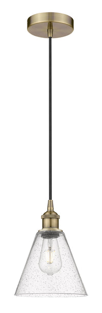 Edison Mini Pendant Antique Brass Glass
