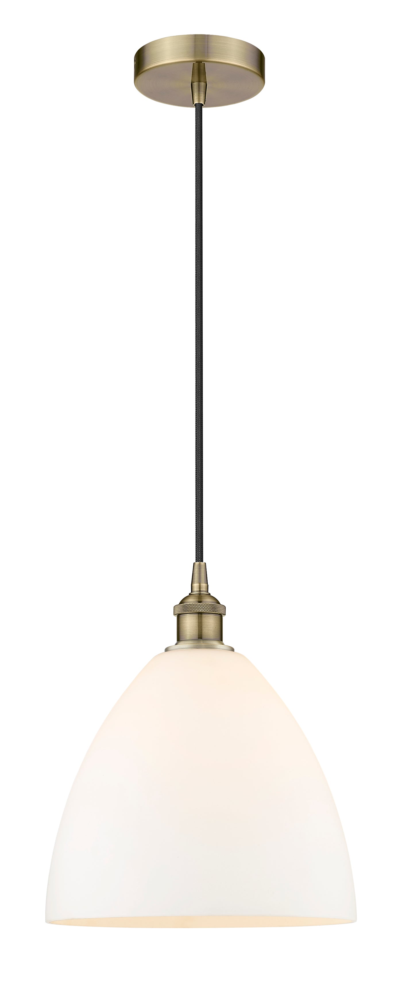 Edison Mini Pendant Antique Brass Finish