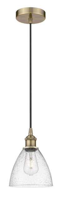 Edison Mini Pendant Antique Brass Finish