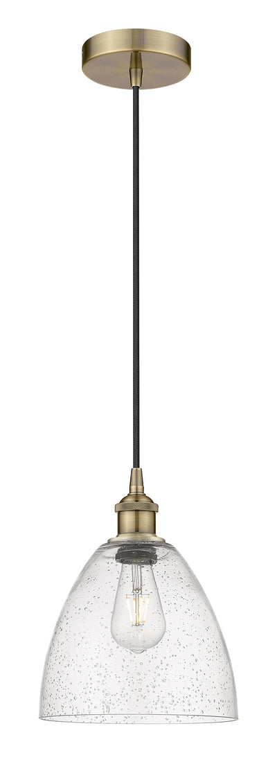 Edison Mini Pendant Antique Brass Finish