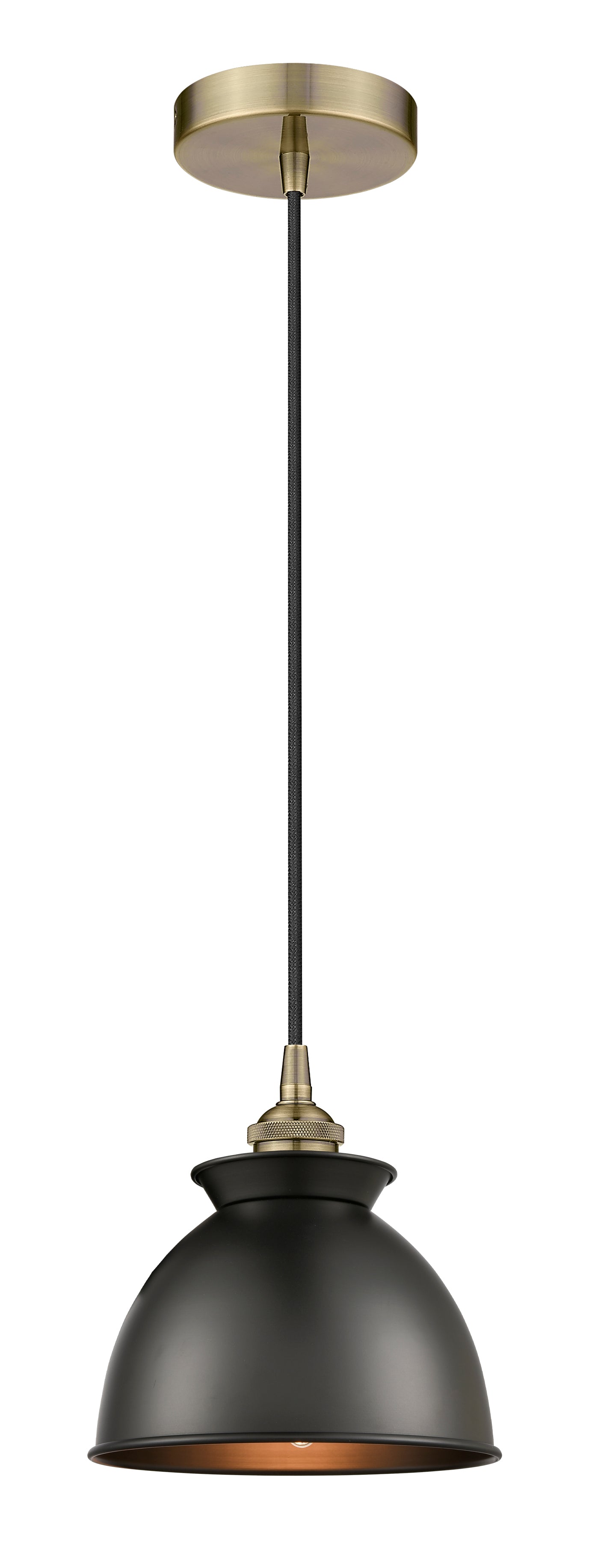 Edison Mini Pendant Cast Brass Antique Brass