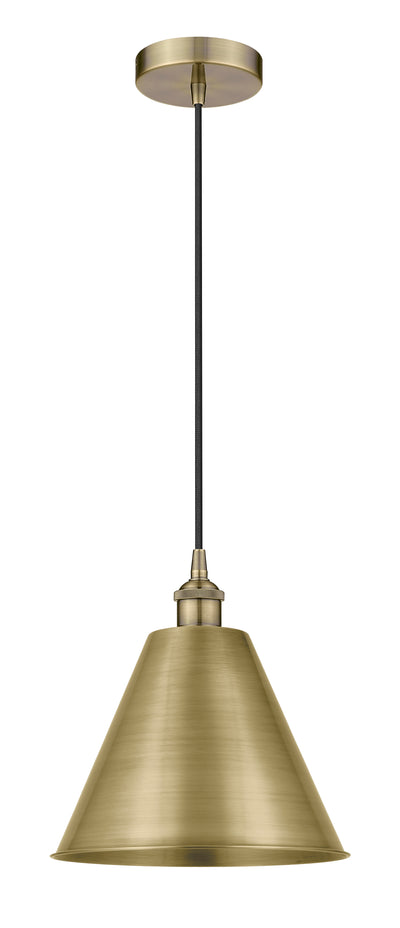 Edison Mini Pendant Antique Brass Finish