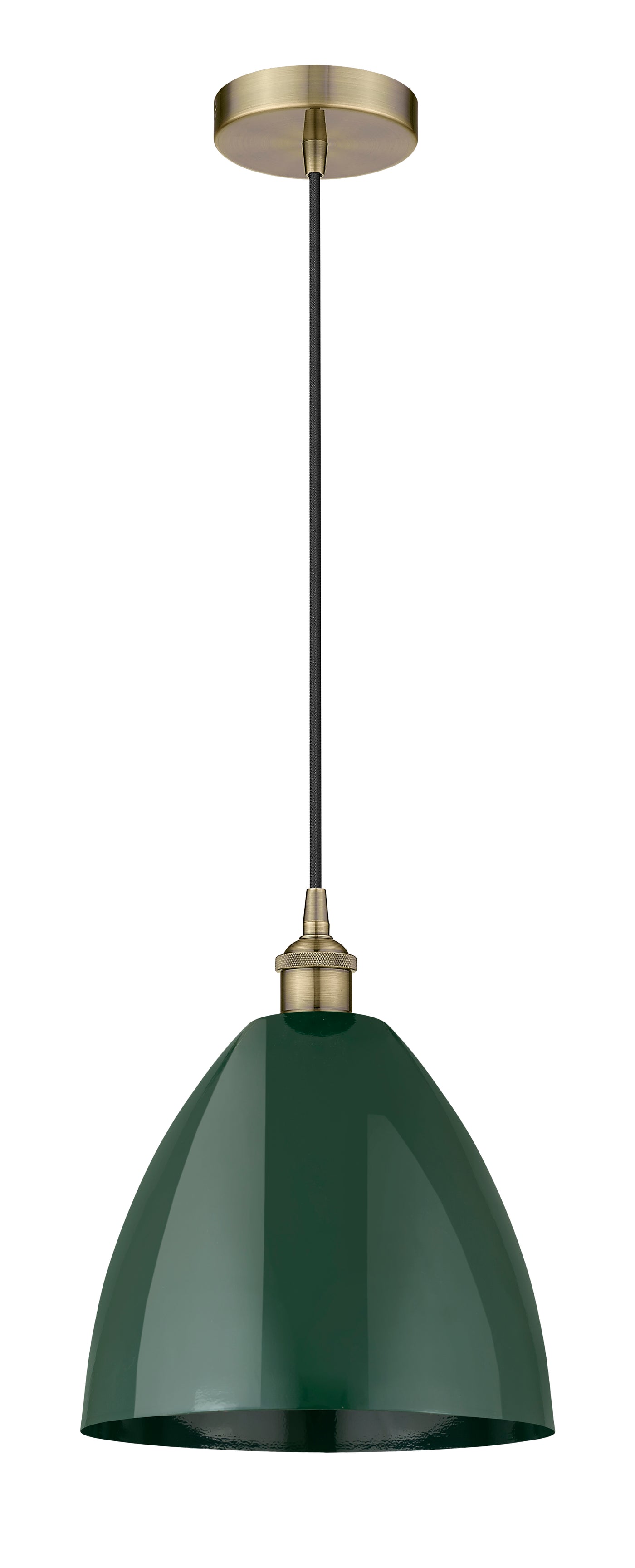 Edison Mini Pendant Antique Brass Finish