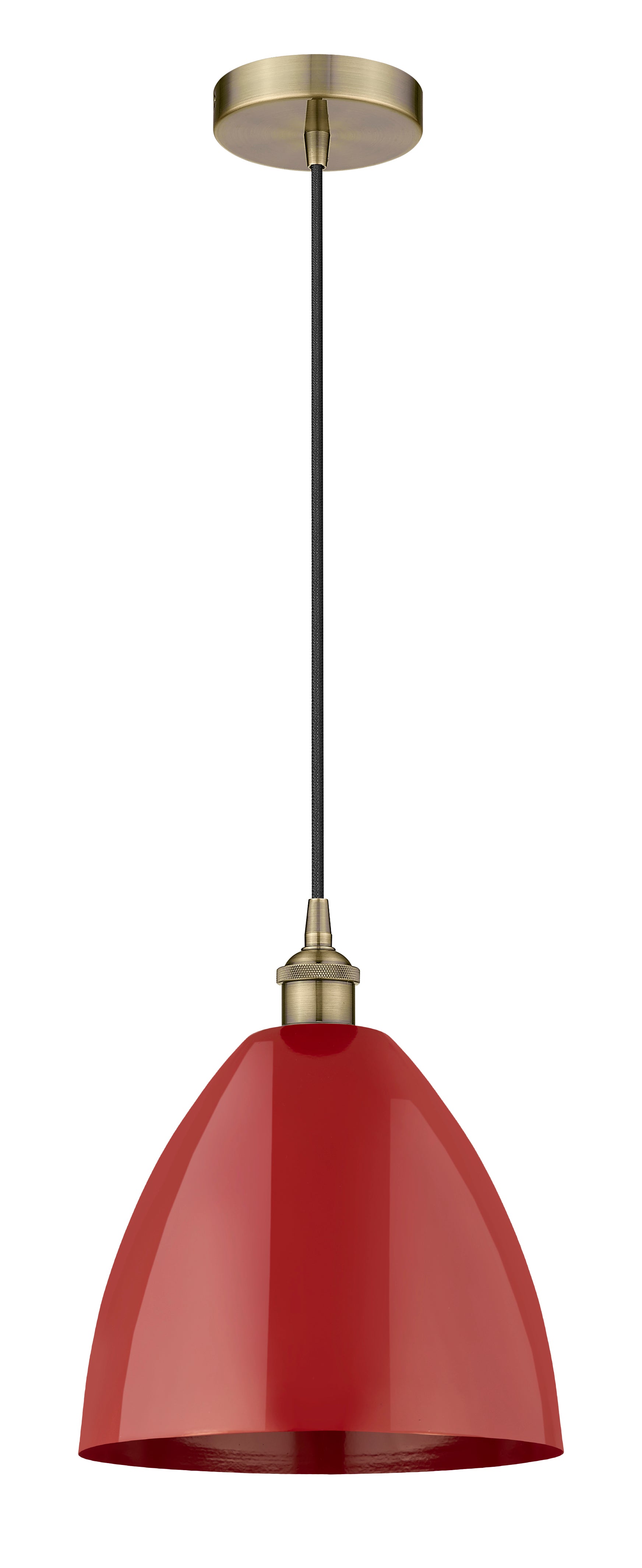 Edison Mini Pendant Antique Brass Finish