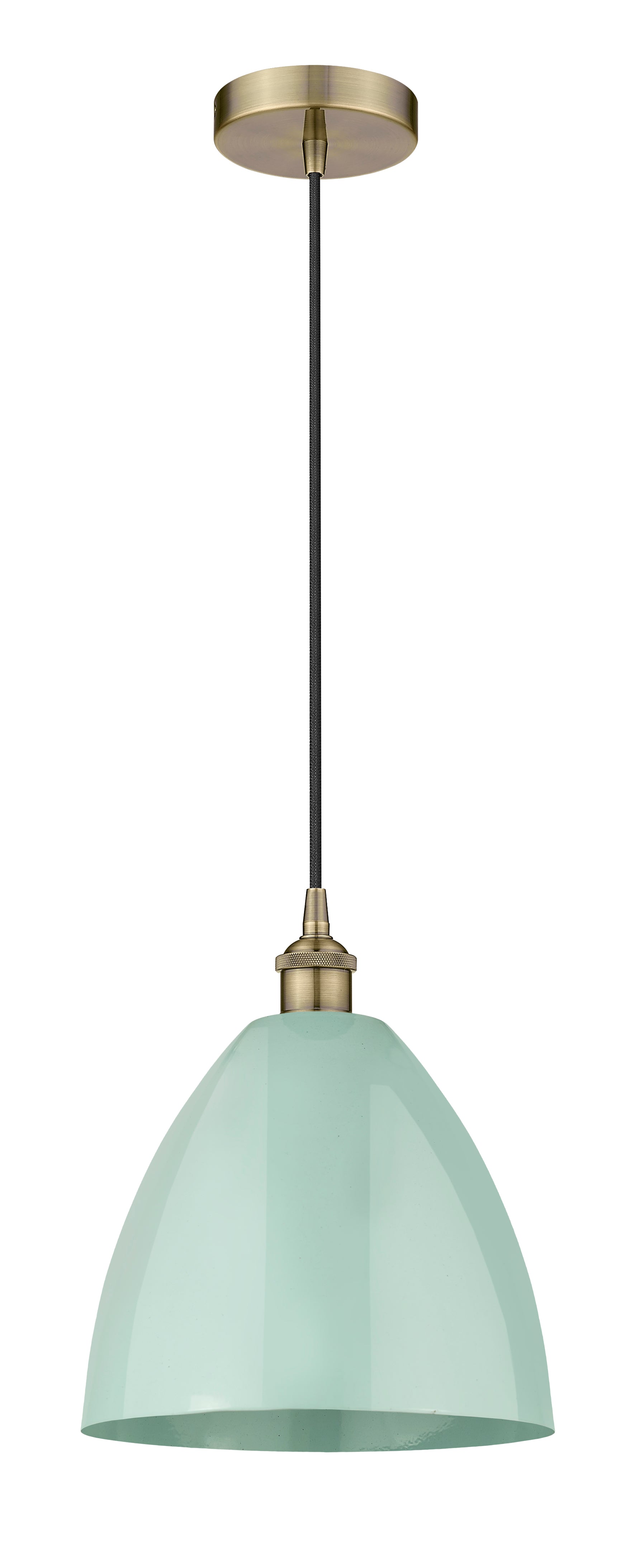 Edison Mini Pendant Antique Brass Finish