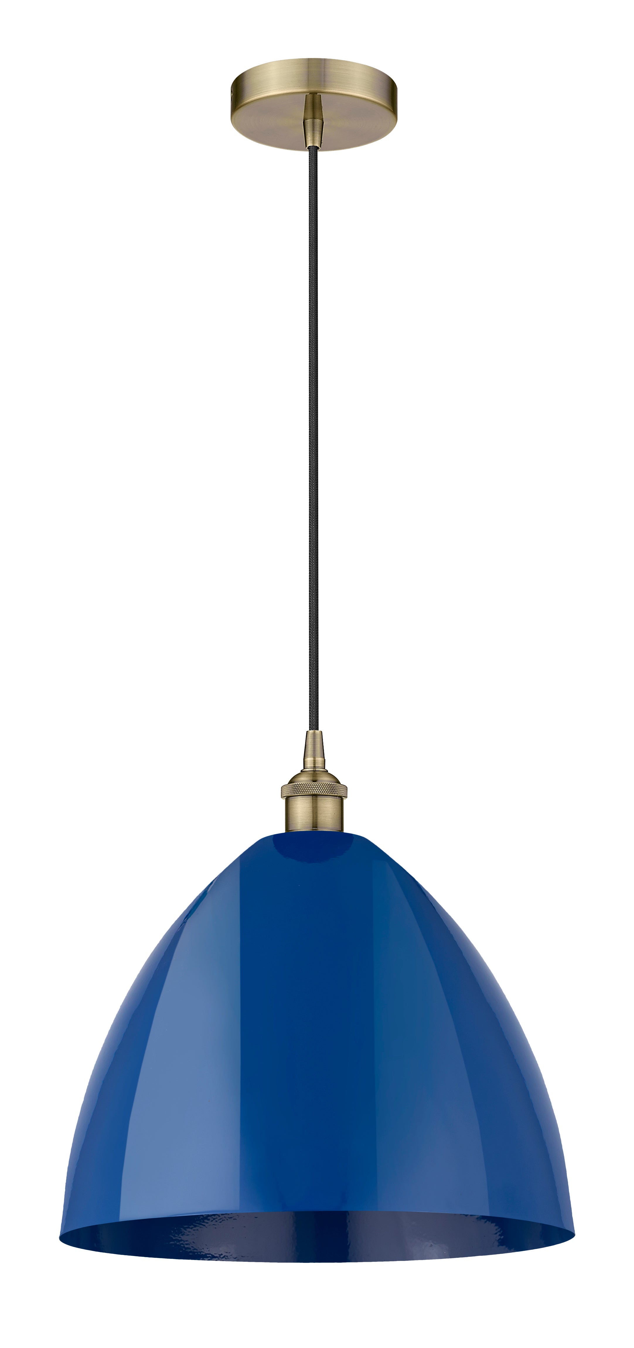 Edison Mini Pendant Antique Brass Finish