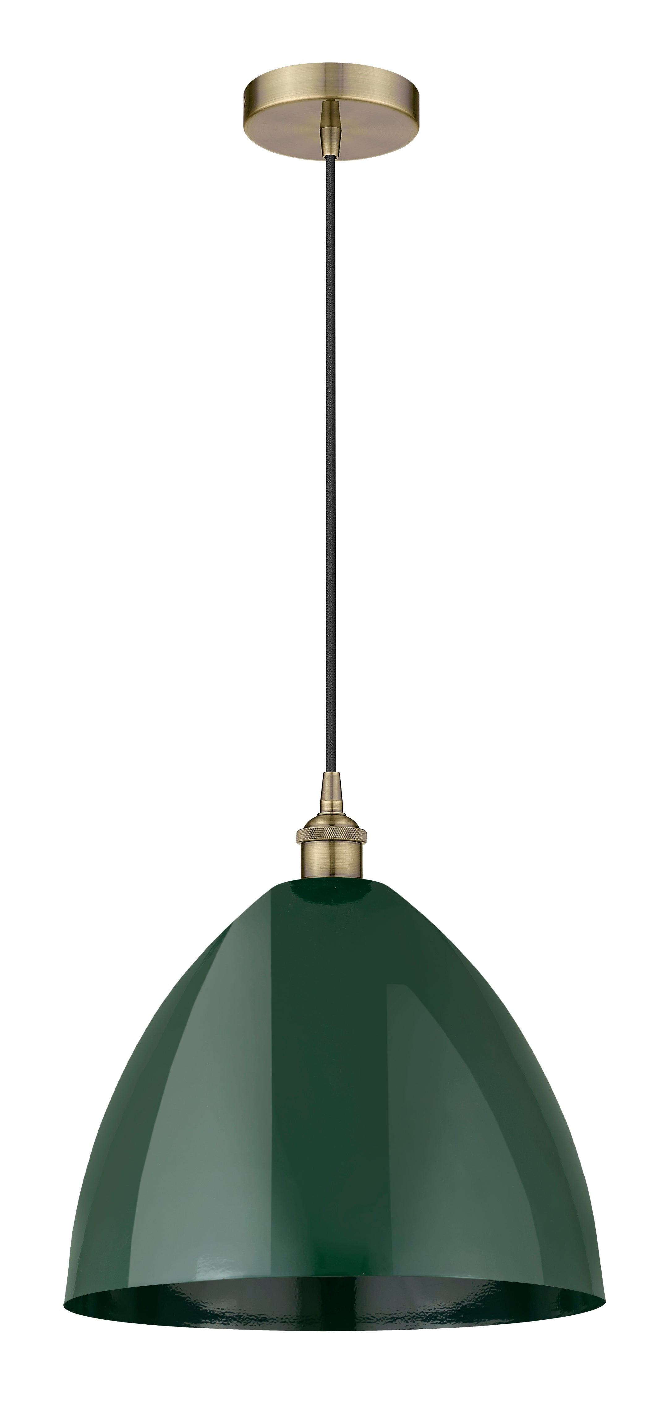 Edison Mini Pendant Antique Brass Finish
