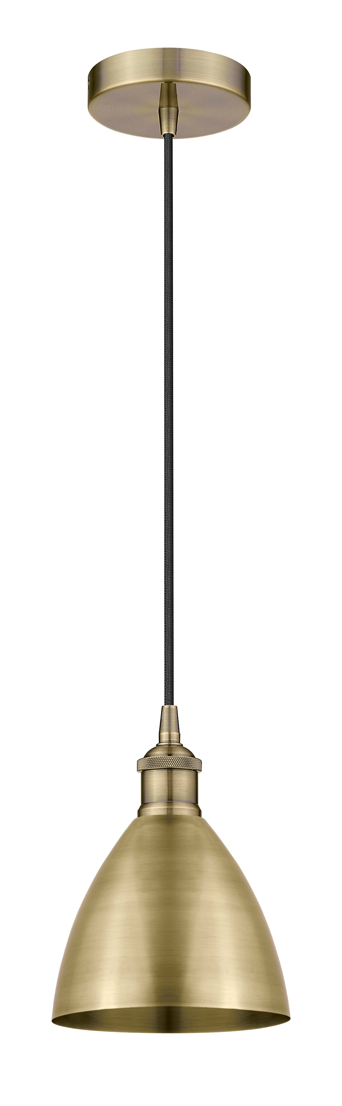 Edison Mini Pendant Antique Brass Finish