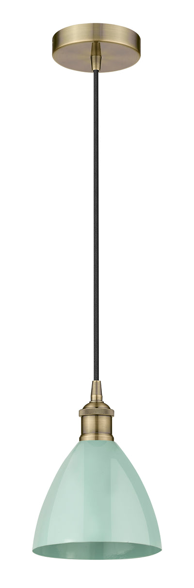 Edison Mini Pendant Antique Brass Finish