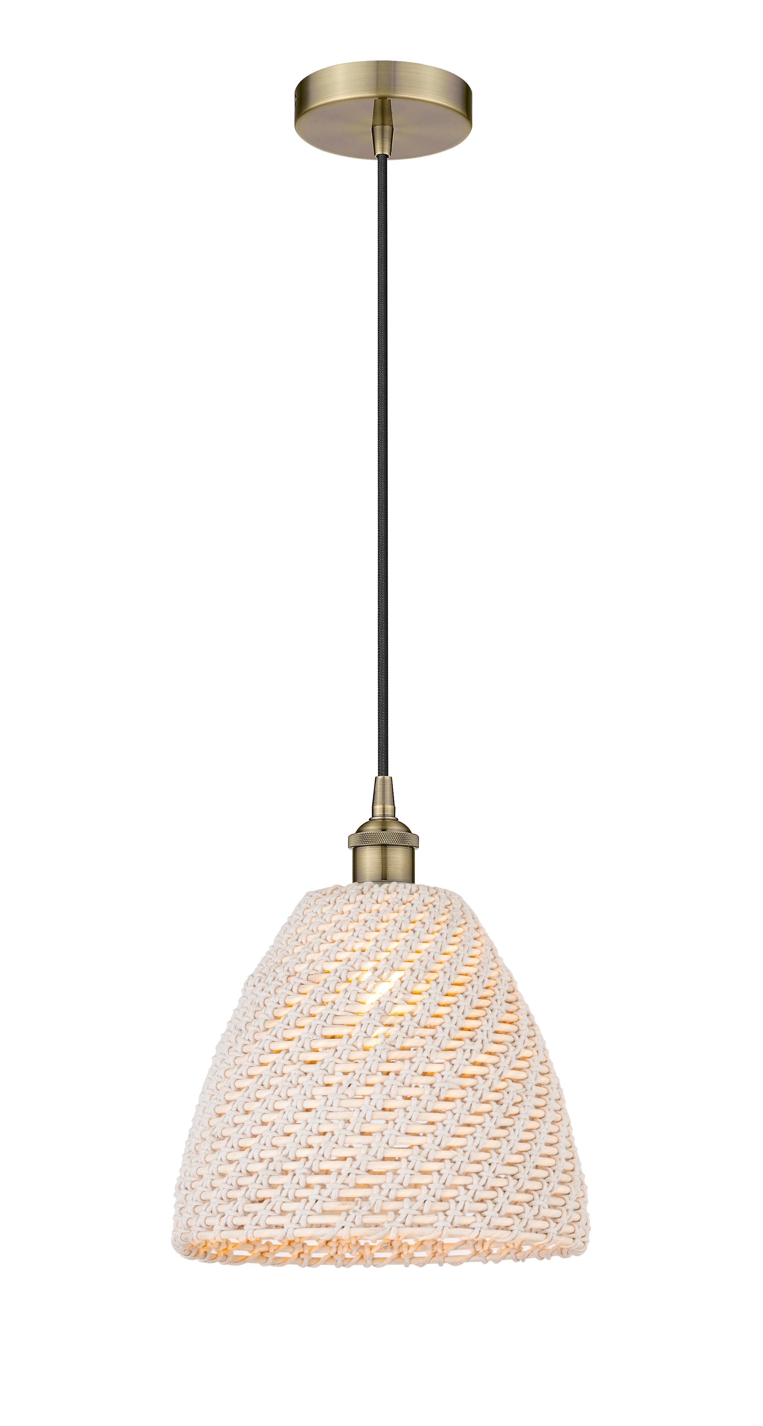 Edison Mini Pendant Antique Brass Dimmable