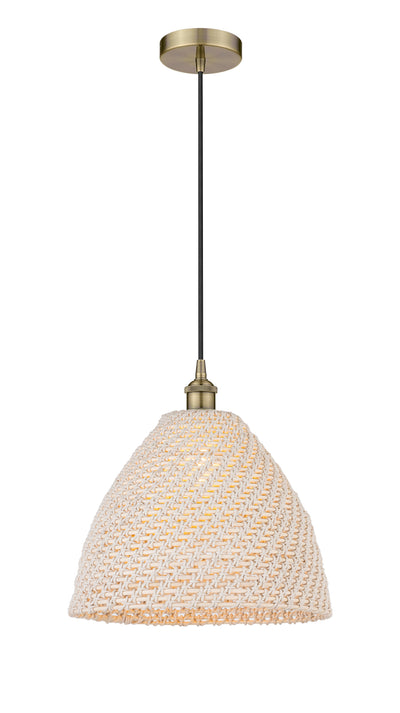 Edison Mini Pendant Antique Brass Finish