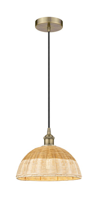 Edison Mini Pendant Antique Brass Finish