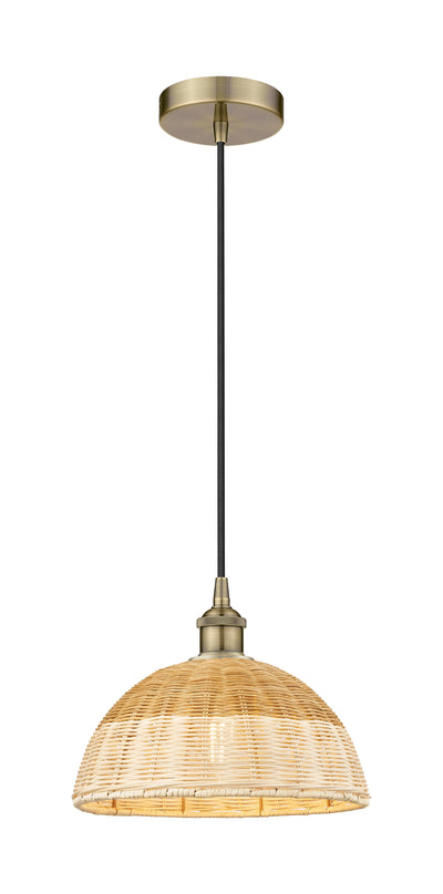 Edison Mini Pendant Antique Brass Finish