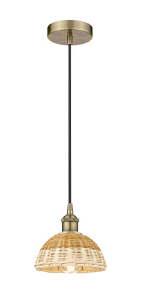 Edison Mini Pendant Antique Brass Finish