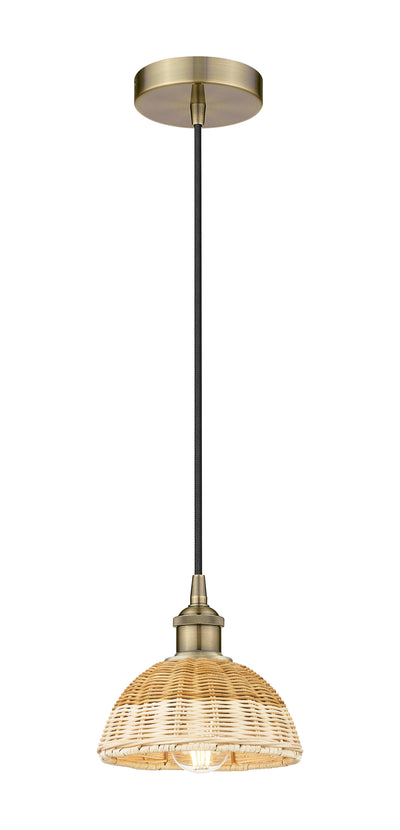 Edison Mini Pendant Antique Brass Finish