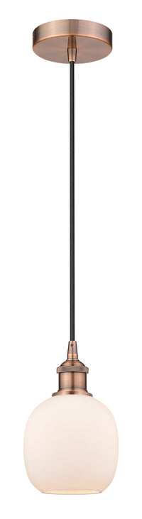Edison Mini Pendant Antique Brass Finish